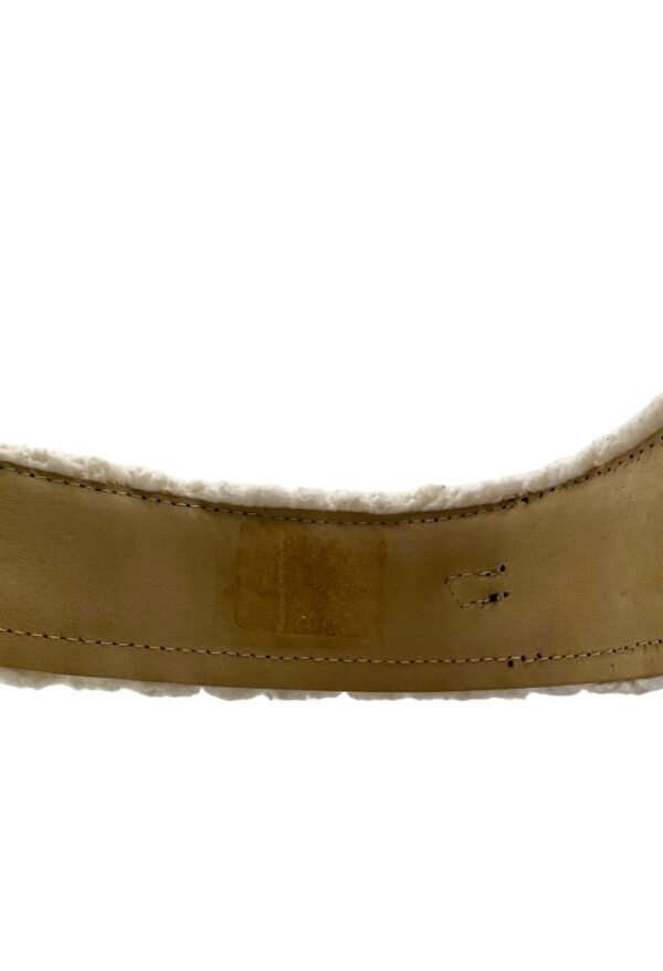 PRADA MEXICO - LEATHER AND SHEEPSKIN BELT - Image 4